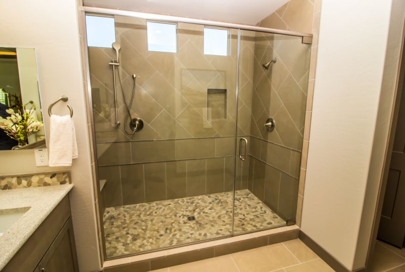 Finished Shower Area